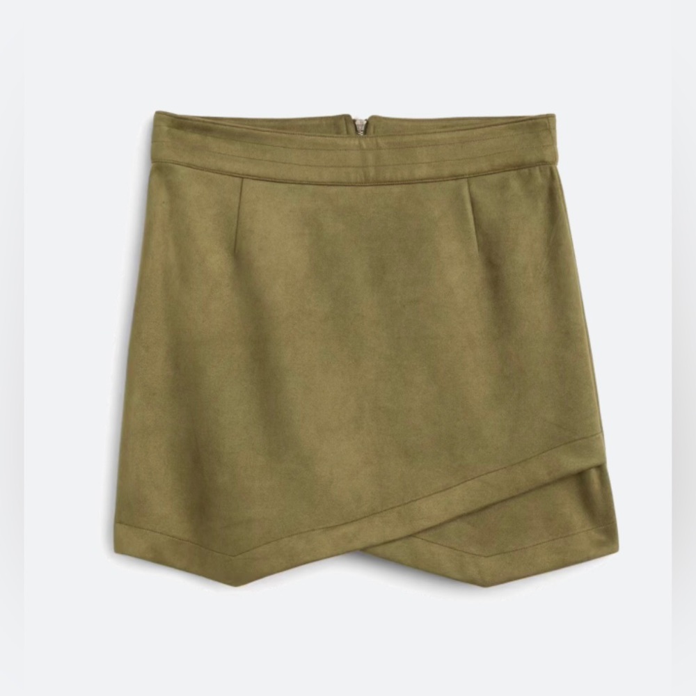 Steve Madden Faux Suede Mini Skirt